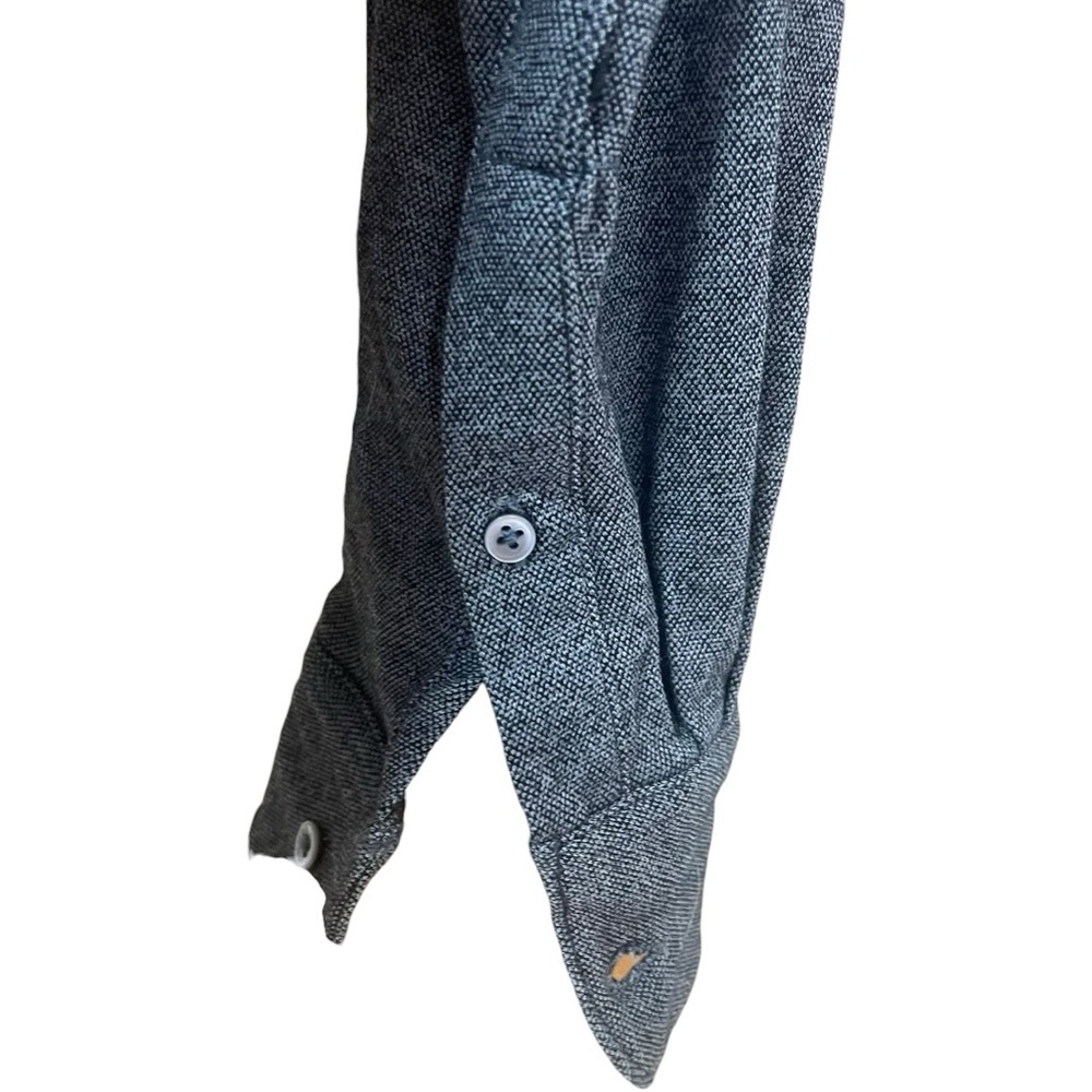 Denim & Flower Grindle Knit Button Down Shirt Gray - Picture 4 of 9